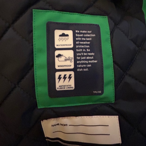 NEW Lands’ End Waterproof Squall Parka Size 18/20 XL - Picture 5 of 6